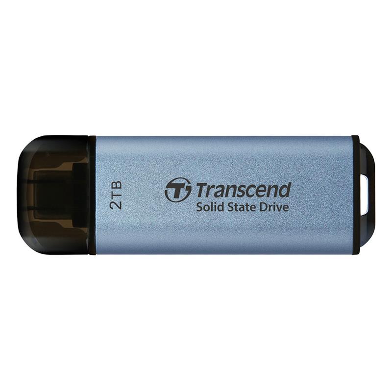 Transcend SSD 2TB ESD300 USB 3.2 Gen 2x1 - Sky Blue