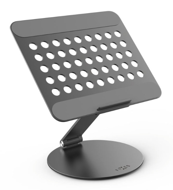FIXED Frame Studio hliníkový stojánek pro notebooky, Space Gray