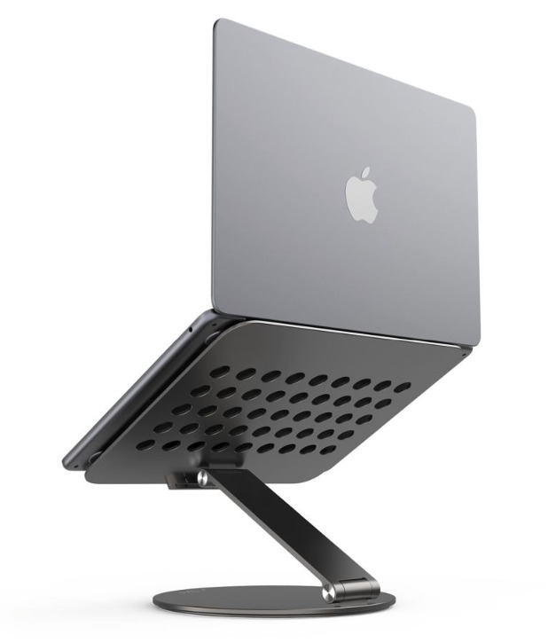 FIXED Frame Studio hliníkový stojánek pro notebooky, Space Gray