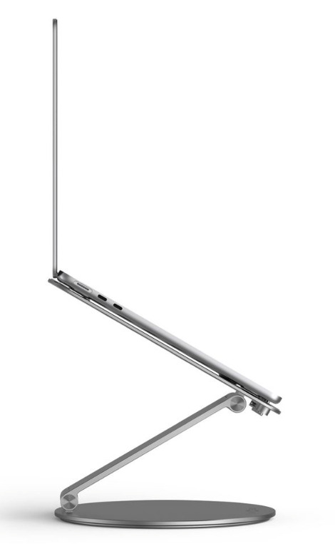 FIXED Frame Studio hliníkový stojánek pro notebooky, Space Gray