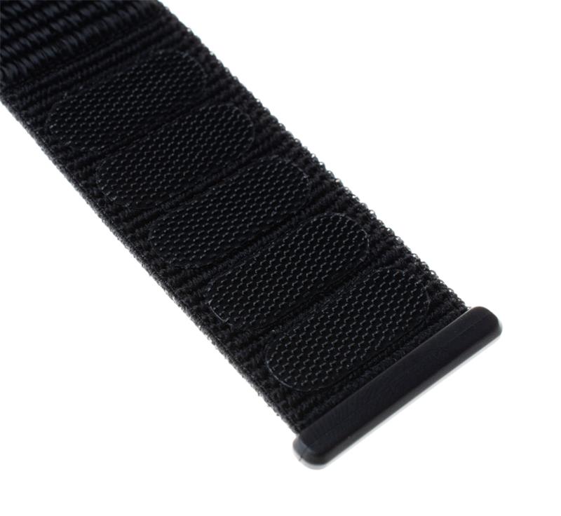FIXED Nylon Strap pro Apple Watch 42/44/45/49 mm, černý