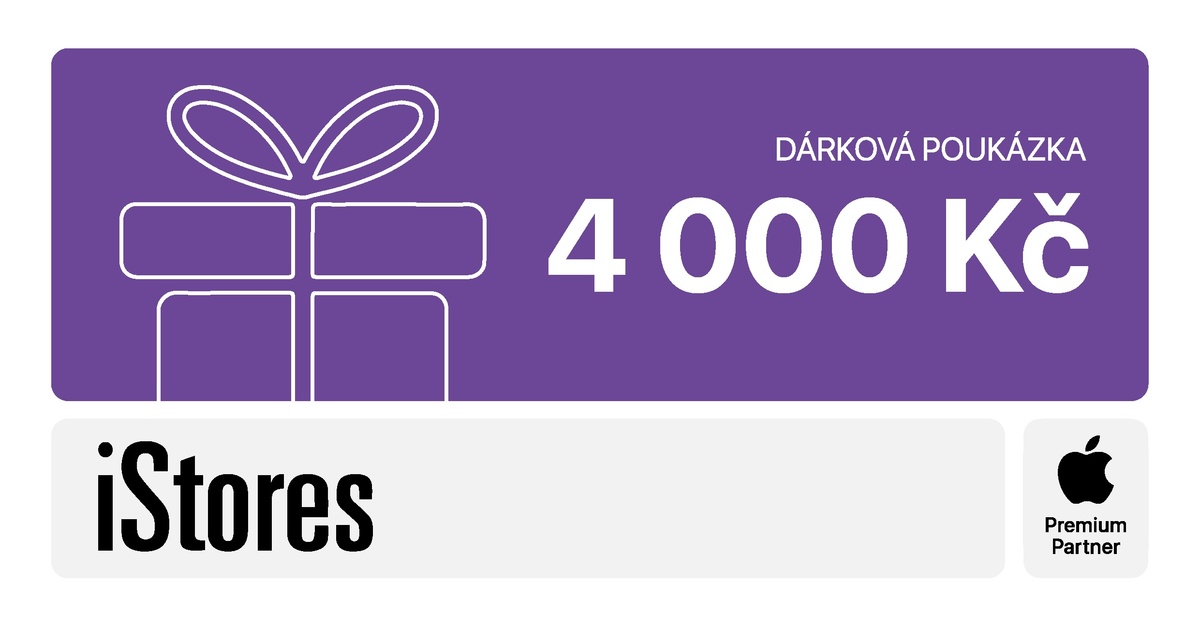 iStores Dárkový poukaz 4000Kč
