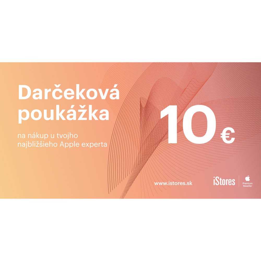 iStores Darčeková poukážka 10 €