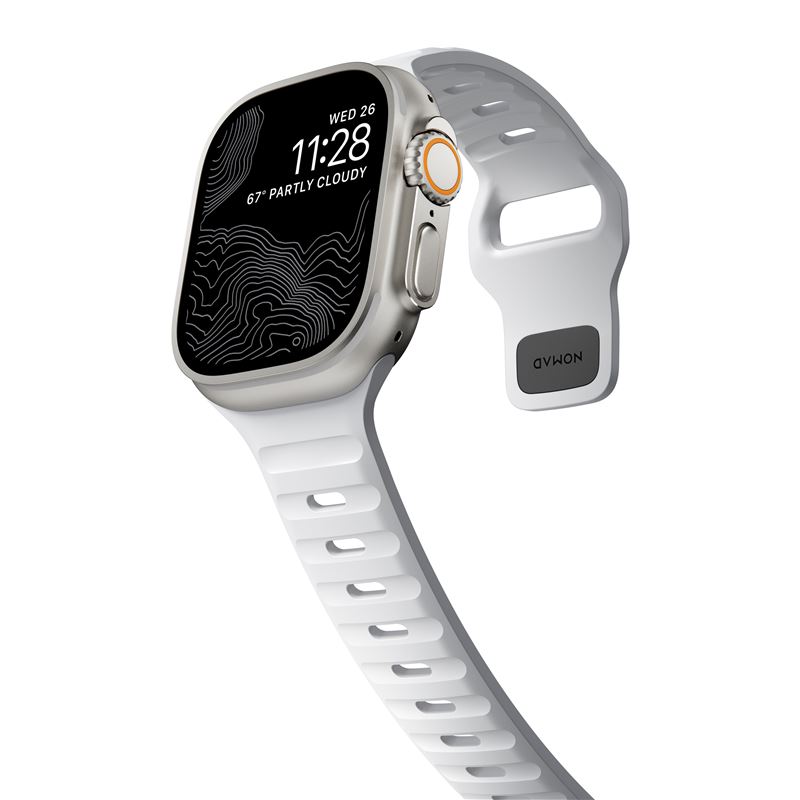 Nomad řemínek Sport Strap pro Apple Watch 42/44/45/49mm - White