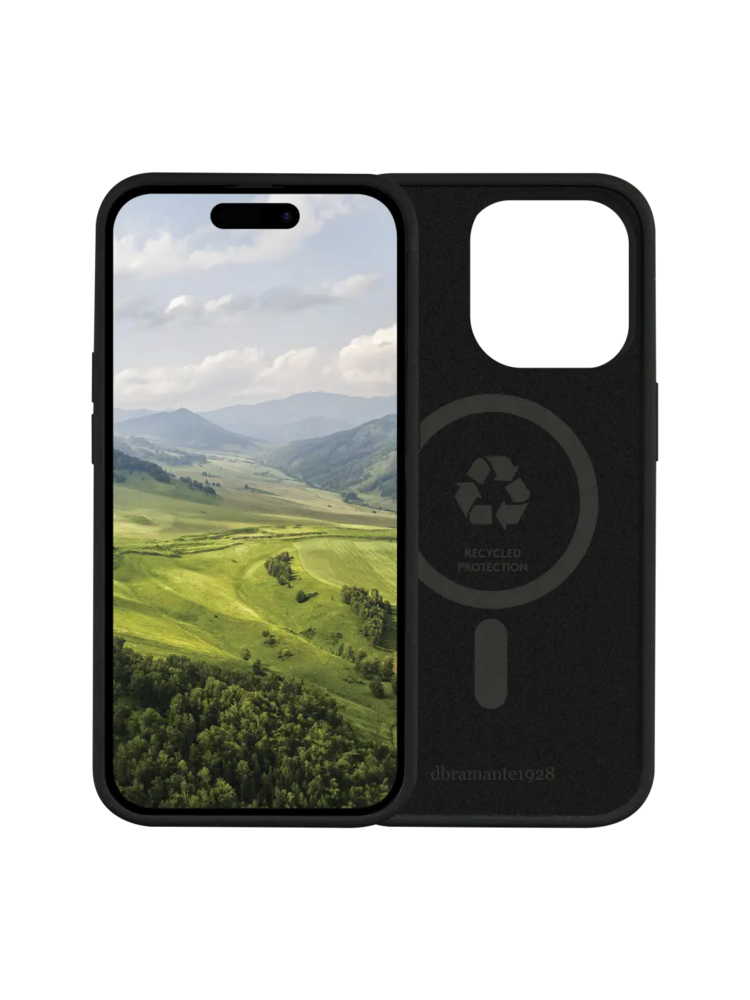 dbramante1928 - Puzdro Monaco s MagSafe pre iPhone 15 Pro, night black