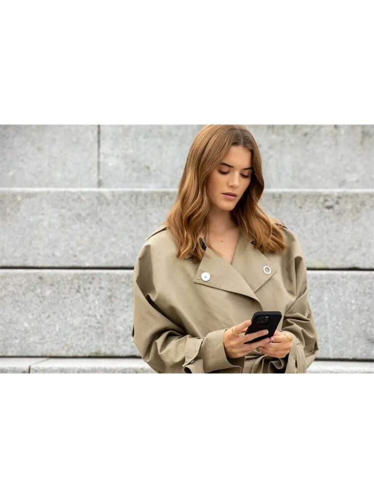 dbramante1928 - Puzdro Monaco s MagSafe pre iPhone 15 Pro, night black