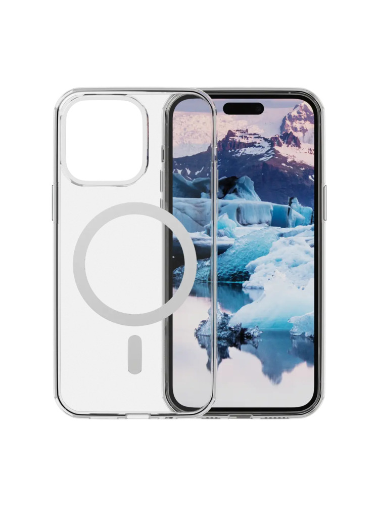 dbramante1928 - Puzdro Iceland Pro s MagSafe pre iPhone 15 Pro, transparentná