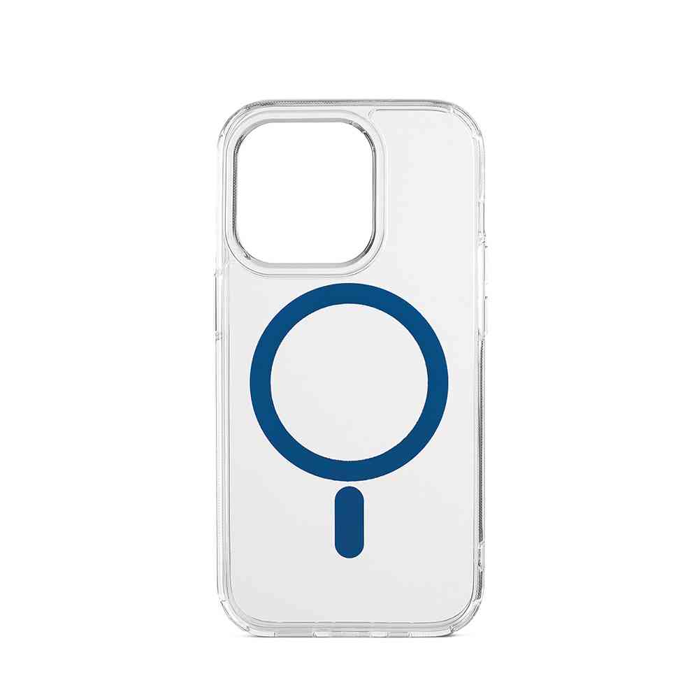 Aiino - Frozen Case with magnet for iPhone 15 Pro - Blue