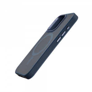 Aiino - Berry Protective case with magnet for iPhone 15 Pro Max - Blue