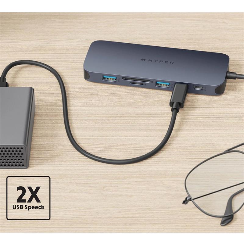 Hyper HyperDrive Next 11 Port USB-C Hub - Midnight Blue
