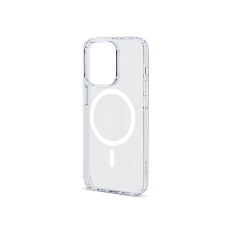 iStores by Epico Hero Magnetic - MagSafe Compatible Case iPhone 15 Plus - transparentný