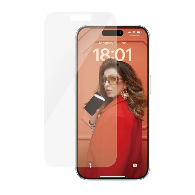 PanzerGlass ochranné sklo Classic Fit pre iPhone 15 Pro - Clear