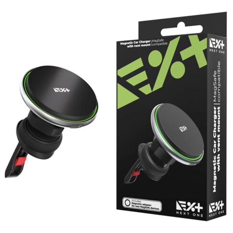Next One Magnetic Car Charger  - Black