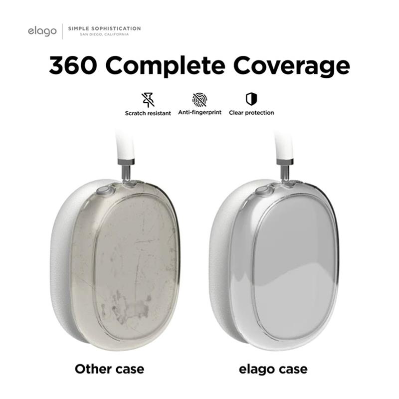Elago kryt Hybrid Case pro AirPods Max - Clear