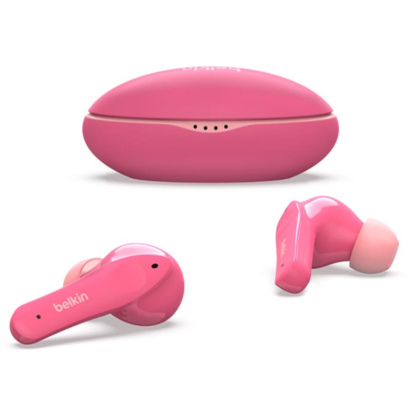 Belkin SoundForm Nano Wireless Earbuds for Kids slúchadlá - Pink