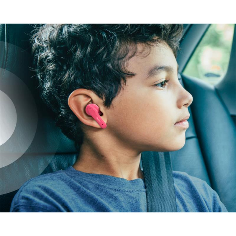 Belkin SoundForm Nano Wireless Earbuds for Kids slúchadlá - Pink