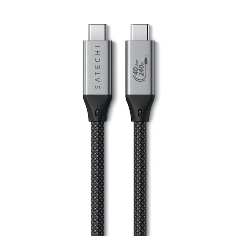 Satechi kábel USB4 Pro Cable 8K/60Hz 240W 1.2m - Space Gray