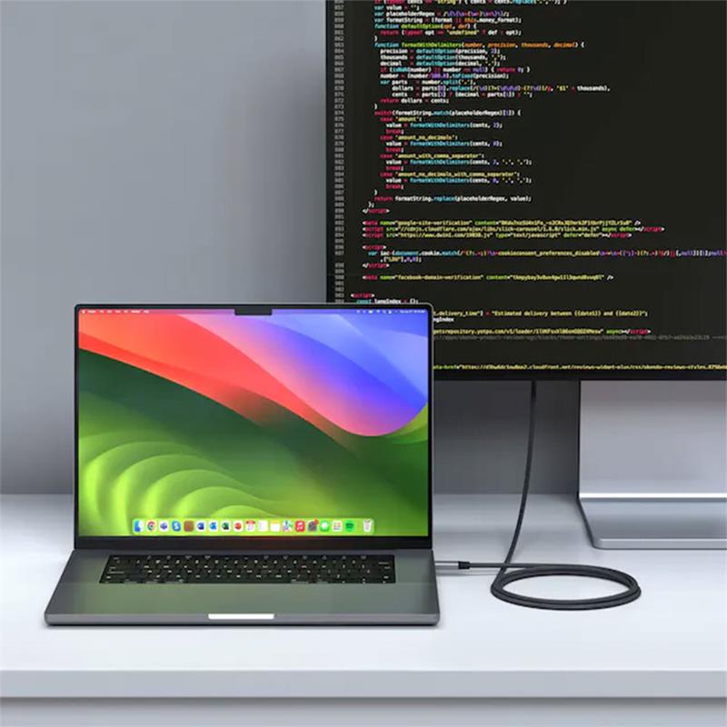 Satechi kábel USB4 Pro Cable 8K/60Hz 240W 1.2m - Space Gray