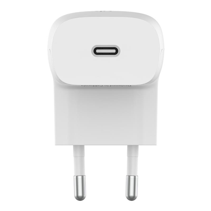 Belkin Boost Charge USB-C Wall Charger 20W + 1m USB-C/Lightning kábel - White