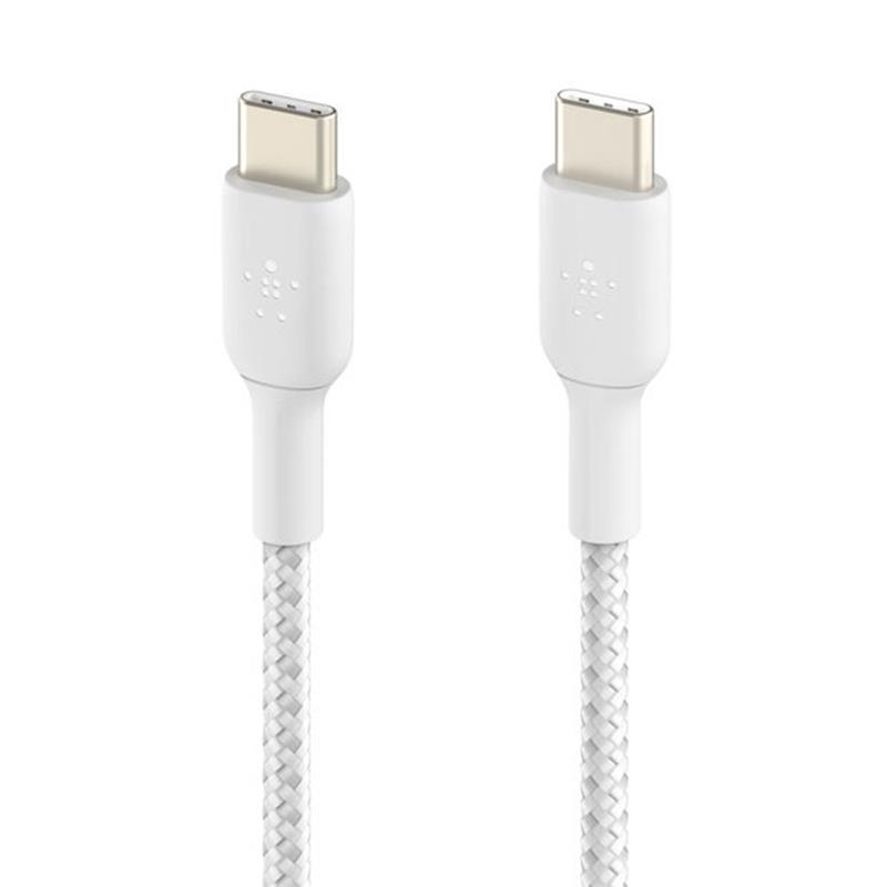 Belkin kabel Boost Charge Braided USB-C to USB-C 1m - White