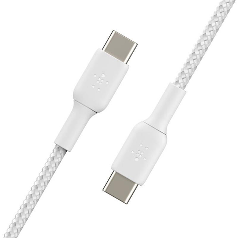 Belkin kabel Boost Charge Braided USB-C to USB-C 1m - White