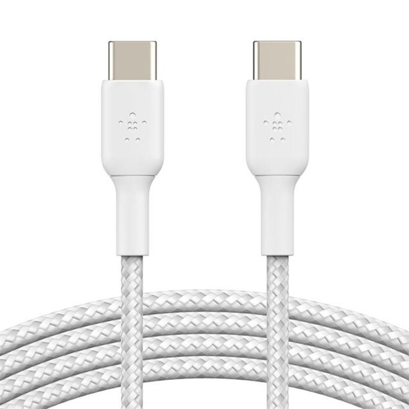 Belkin kabel Boost Charge Braided USB-C to USB-C 1m - White