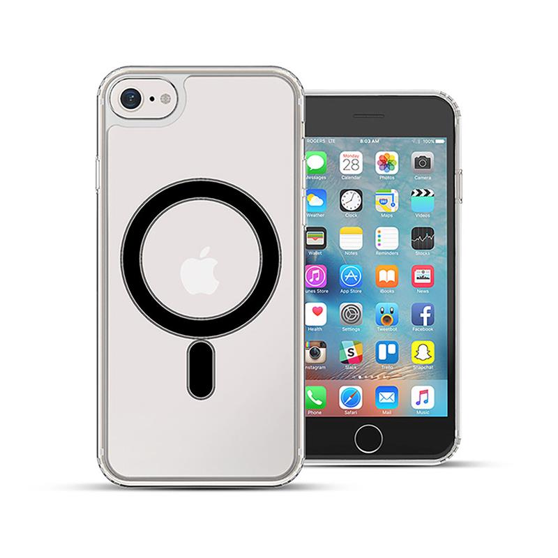 ER CASE kryt Ice Snap pre iPhone 7/8/SE 2020/2022 - Black Edition