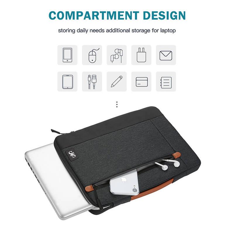 Seine Scene puzdro Dijon pre MacBook Pro 14" 2021/2023 - Black