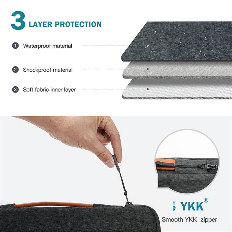 Seine Scene puzdro Dijon pre MacBook Pro 14" 2021/2023 - Black