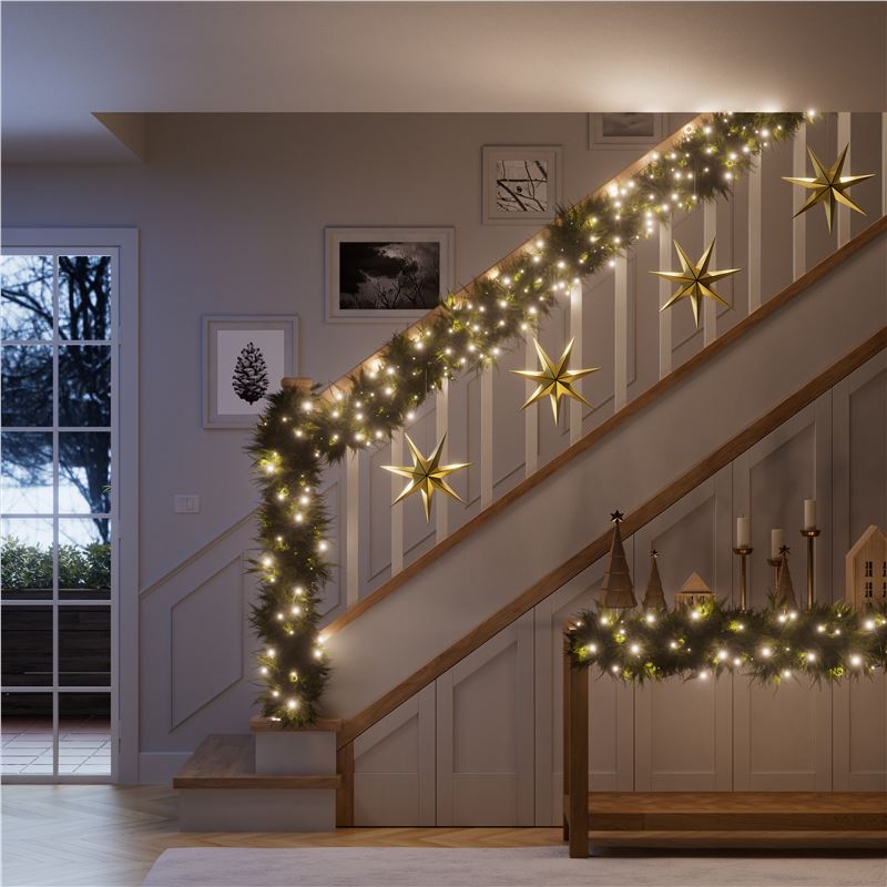 Nanoleaf Essentials Smart Holiday String Lights, Starter kit 20m