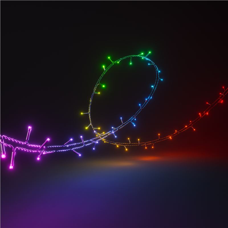 Nanoleaf Essentials Smart Holiday String Lights, Starter kit 20m