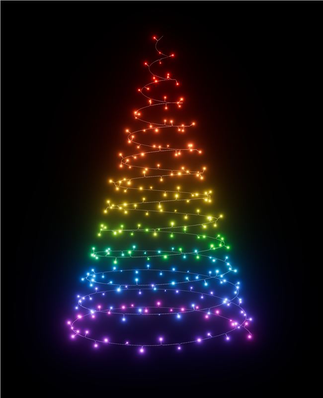 Nanoleaf Essentials Smart Holiday String Lights, Starter kit 20m