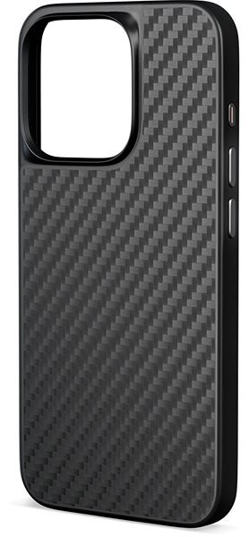 Epico Mag+ Hybrid Carbon Case iPhone 15 Pro Max - čierna