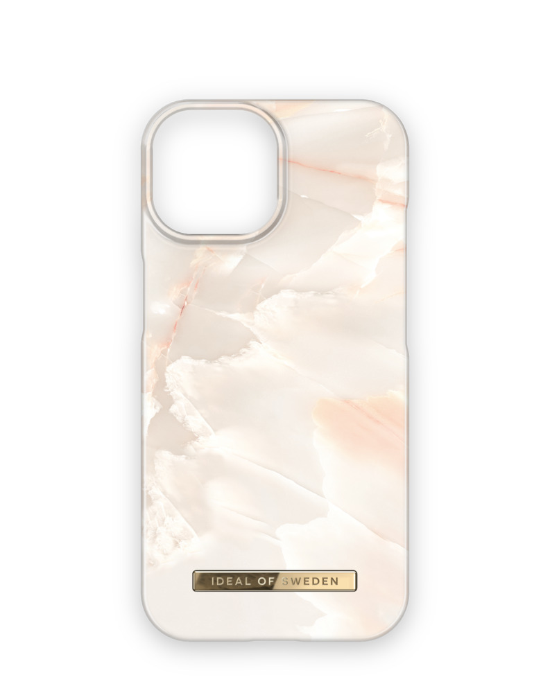 iDeal Fashion Case MagSafe iPhone 15 Rose Pearl Marble