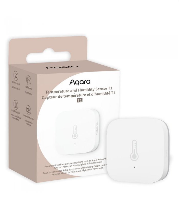 Aqara Smart Home Senzor Teploty, Vlhkosti a Tlaku T1