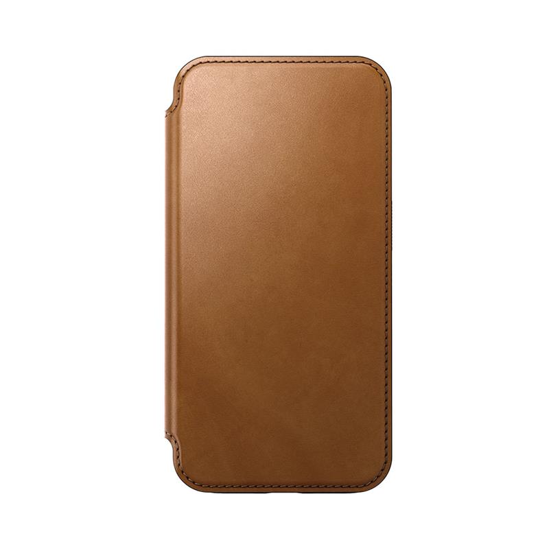 Nomad puzdro Modern Leather Folio Magsafe pre iPhone 15 Pro - Tan