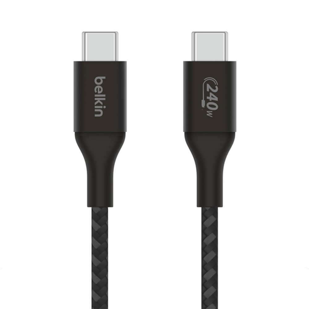 Belkin kábel Boost Charge Double-Braided USB-C to USB-C 1m 240W - Black