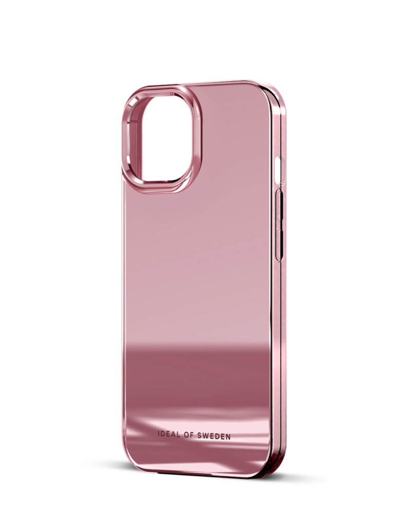 iDeal Fashion Clear Case iPhone 15 Mirror Rose Pink