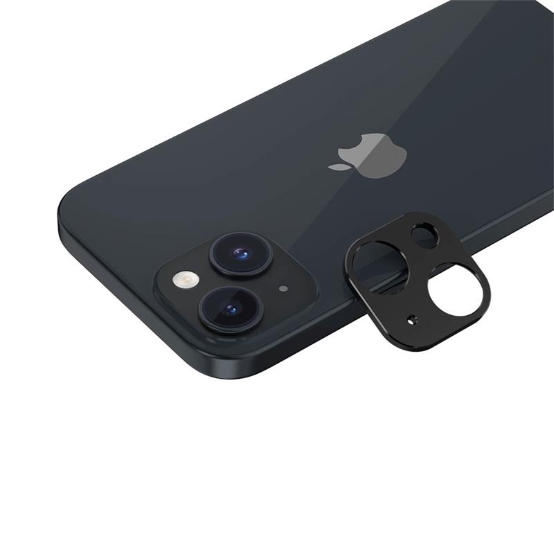 SwitchEasy LenShield Aluminum Lens Protector pre iPhone 15/15 Plus - Black