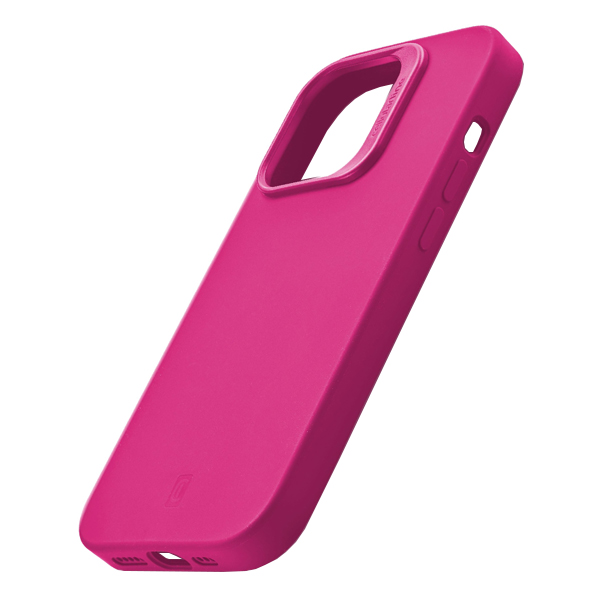 CellularLine SENSATION Plus ochranný silikónový kryt pre Apple iPhone 15, ružový