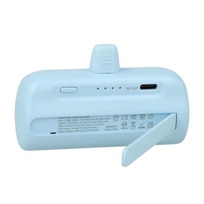 Adam Elements powerbank Gravity P5C 5.000 mAh - Blue