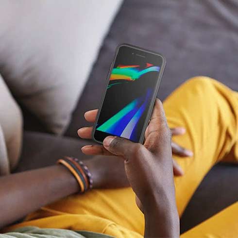 Spigen kryt Core Armor iPhone SE/8/7 - Black