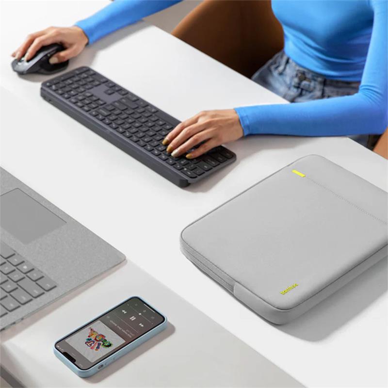 Tomtoc puzdro 360 Protective Sleeve pre Macbook Air 15" M2/M3/M4 - Gray