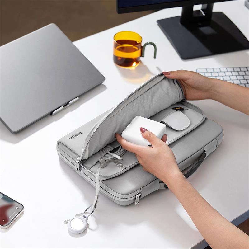 TomToc taška Versatile A14 pre Macbook Air 15" M2/M3/M4 - Gray