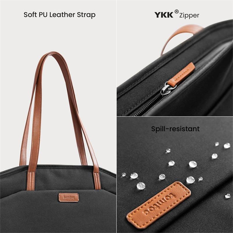 TomToc taška Versatile T23 Tote Bag pre Macbook Pro 14" M1/M2/M3/M4 - Black