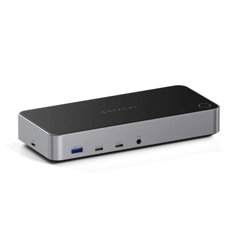 Satechi Triple 4K Display Docking Station - Space Gray Aluminium