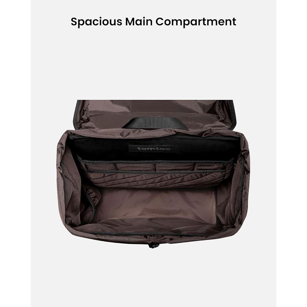 TomToc batoh Vintpack TA1 22L - Black