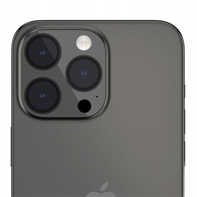SwitchEasy LenzGuard Sapphire Lens Protector pre iPhone 15 Pro/15 Pro Max - Black
