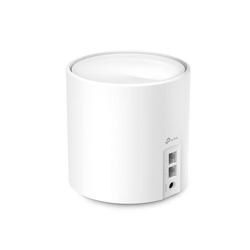 tp-link Deco X60 (2-pack), AX3000 Whole-Home Mesh Wi-Fi System, Wi-Fi 6, Qualcomm 1GHz Quad-core CPU, 2402Mbps at 5GHz+57