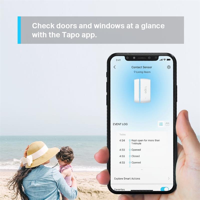 tp-link Tapo T110, Smart kontaktní senzor Tapo